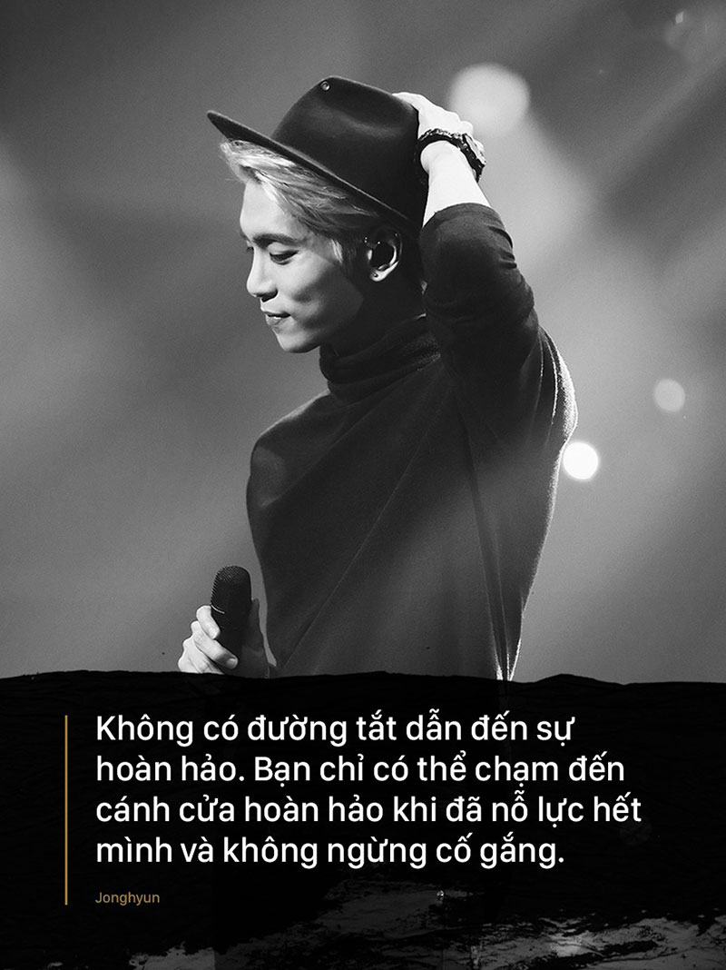 Lời động viên sống mãi với thời gian của Jonghyun: Hiện tại có thể chia ly, nhưng chúng ta sẽ còn gặp lại